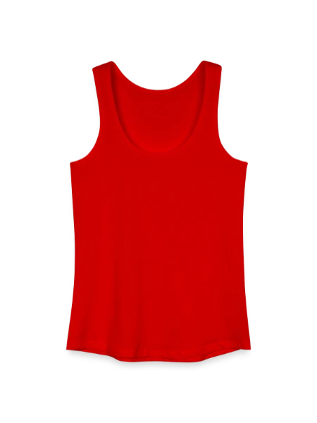 Débardeur bio Femme - rouge - Devant