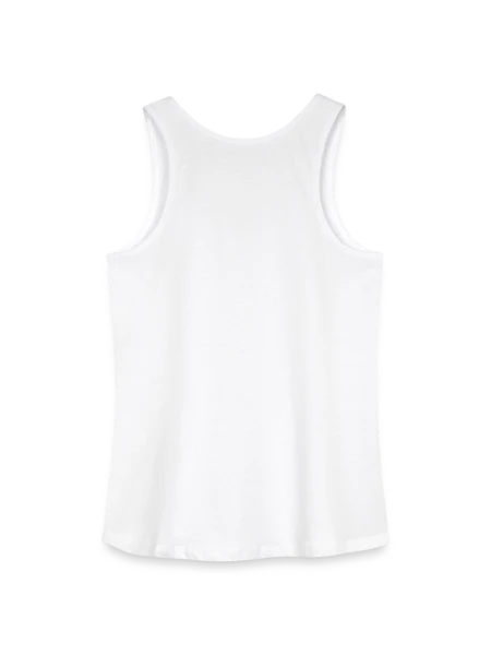 Women’s Organic Tank Top - white - Back