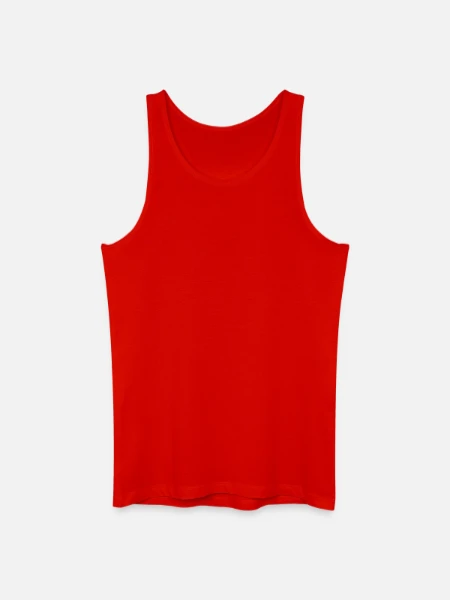 Men’s Organic Tank Top - red - Front