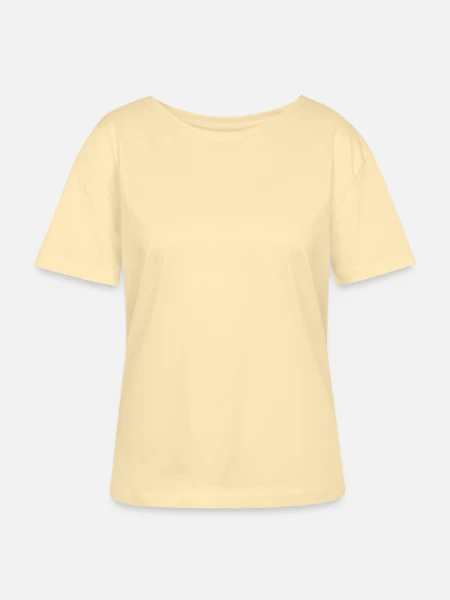 Stanley/Stella SERENA Relaxed Women’s Organic Round Neck T-shirt - cream - Front