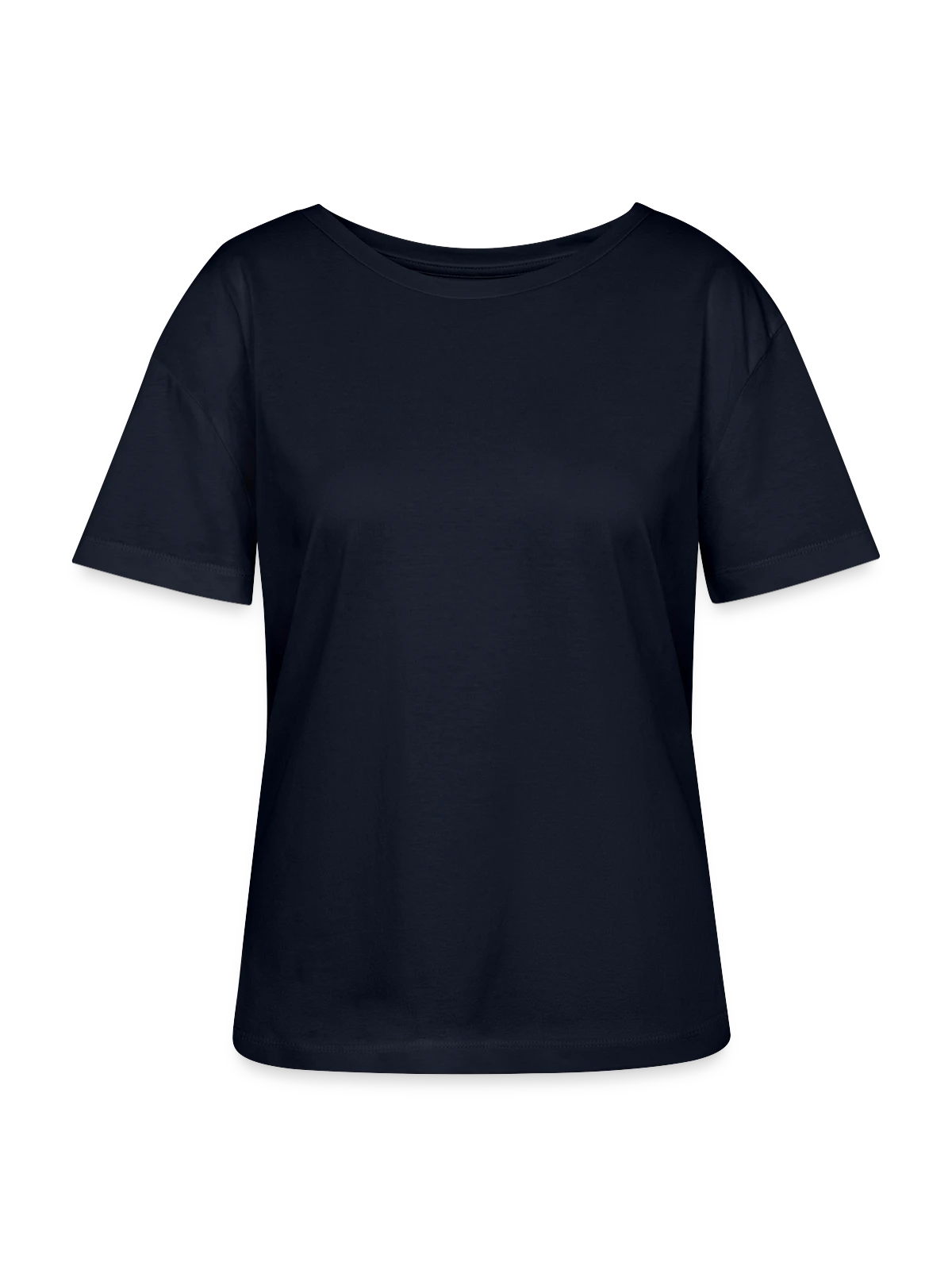 Stanley/Stella SERENA Relaxed Women’s Organic Round Neck T-shirt - navy - Front