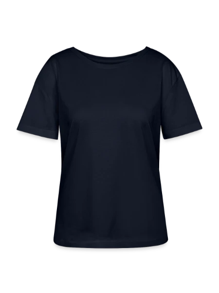 Stanley/Stella Relaxed Rundhals Frauen Bio-T-Shirt SERENA - Navy - Vorne