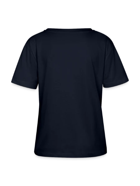 Stanley/Stella SERENA Relaxed Women’s Organic Round Neck T-shirt - navy - Back
