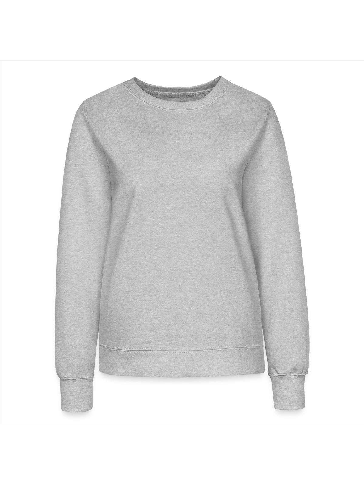 Women’s Sweatshirt - heather grey - Front