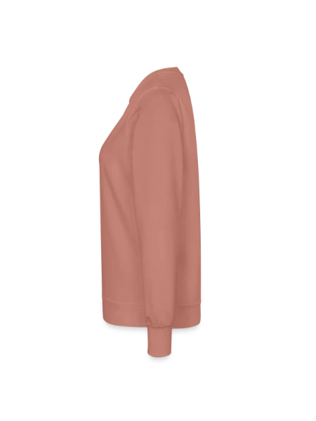 Frauen Sweatshirt - Altrosa - Links