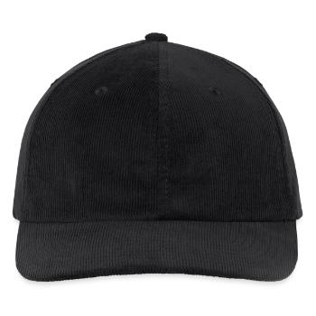 Casquette en velours côtelé personnalisable en broderie