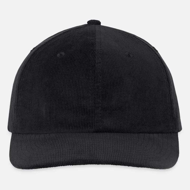 Casquette en velours côtelé personnalisable en broderie