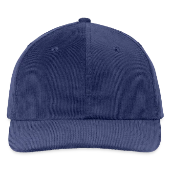 Casquette en velours côtelé personnalisable en broderie