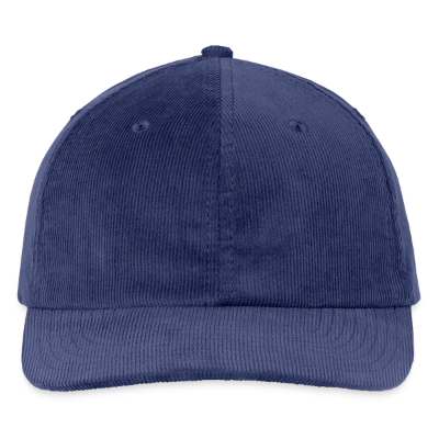 Casquette en velours côtelé personnalisable en broderie