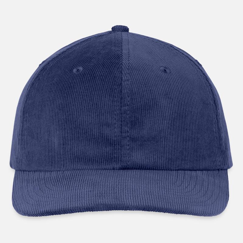 Gorra de pana con bordado a medida