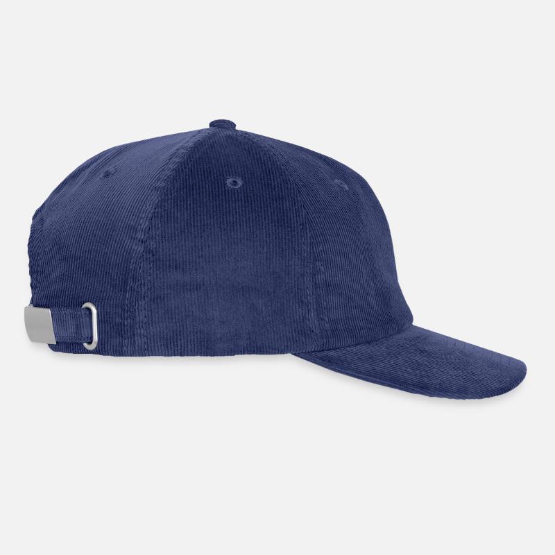 Gorra de pana con bordado a medida