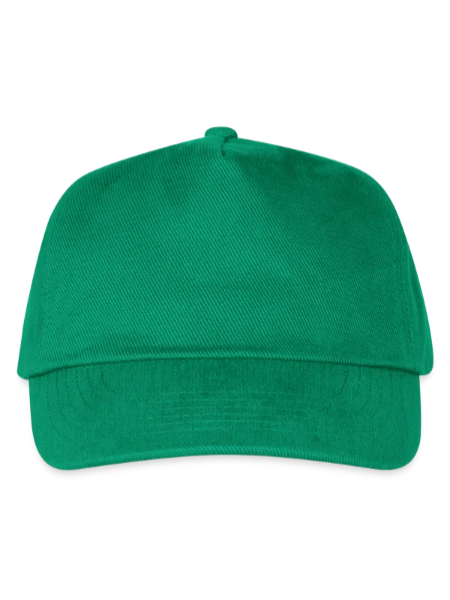Casquette de baseball Enfant - vert - Devant