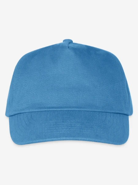 Kinder Basecap - Pfauenblau - Vorne