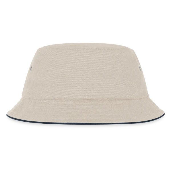 Bob Enfant personnalisé - Aperçu en couleur blanc cassé/bleu marine
