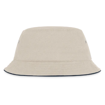 Bob Enfant - blanc cassé/bleu marine - Dos