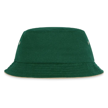 Bob Enfant - vert foncé/beige - Dos