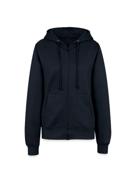 Frauen Kapuzenjacke - Navy - Vorne