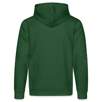 Stanley/Stella DRUMMER Unisex Organic Hoodie - bottle green - Back - Liana (172cm)