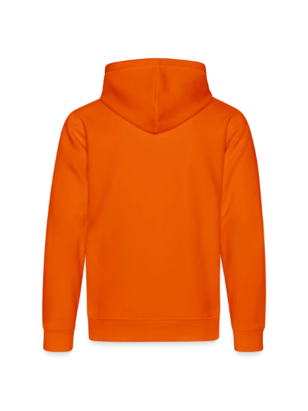 Sweat à capuche bio DRUMMER Stanley/Stella Unisexe - orange profond - Dos