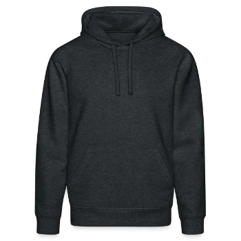 Stanley/Stella DRUMMER økologisk unisex-hoodie - mørkegrå meleret