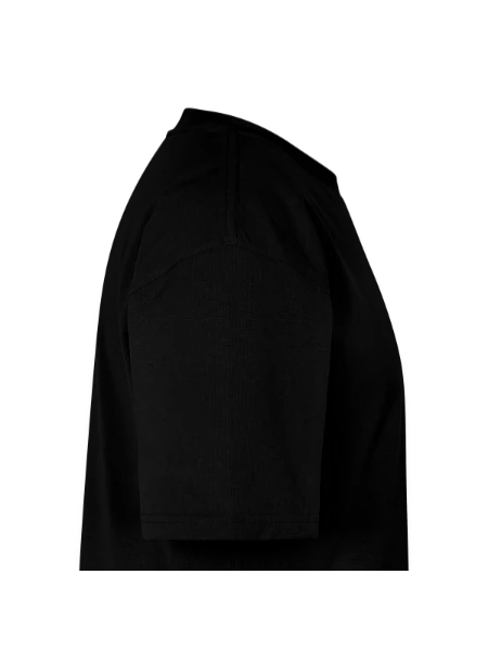 T-shirt Premium bio oversize Unisexe - noir - Droite