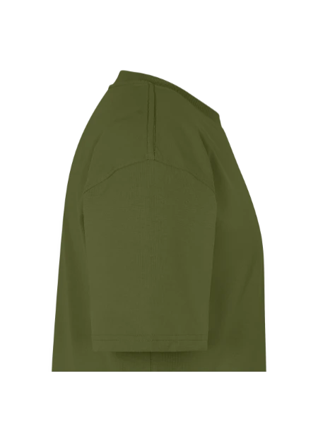 Unisex Premium Oversized Organic T-Shirt - khaki - Right