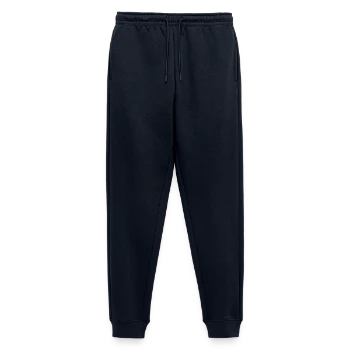 Men's Premium Organic Joggers - navy - Front - Thijin (182cm)
