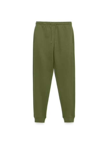 Men's Premium Organic Joggers - khaki - Front