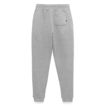 Pantalon de jogging Premium bio Femme - gris chiné - Dos