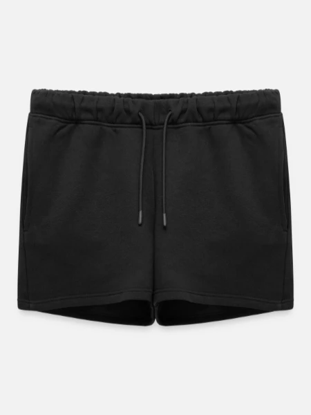 Women’s Premium Organic Sweatshorts - black - Front