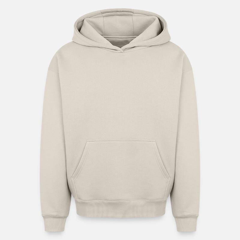 Hoodie unisex oversize kraftig