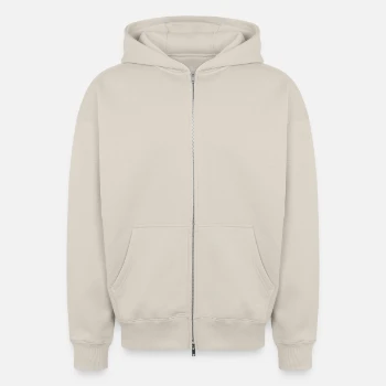 Oversized Heavyweight Unisex Zip Hoodie
