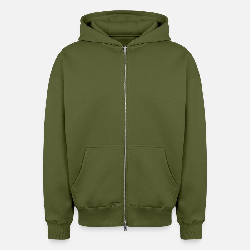 Sweat à capuche unisexe zippé oversize épais SPREAD