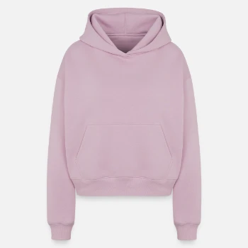 Cropped Oversized Heavyweight Women's Hoodie
