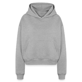 Cropped Oversized Heavyweight Women's Hoodie