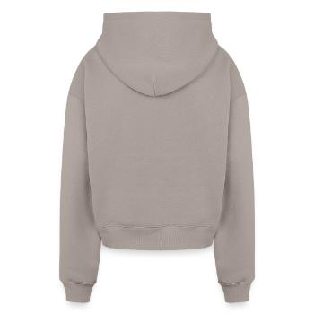 Cropped Oversized Heavyweight Frauen Hoodie