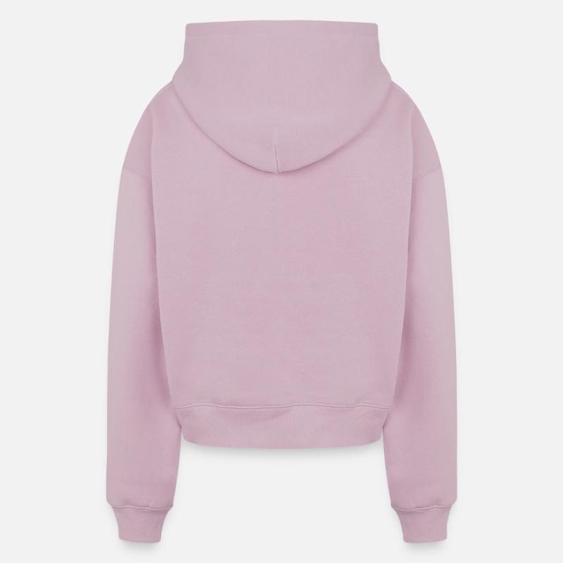 Cropped Oversized Heavyweight Frauen Hoodie