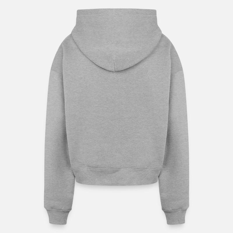 Sweat à capuche cropped oversize femme SPREAD