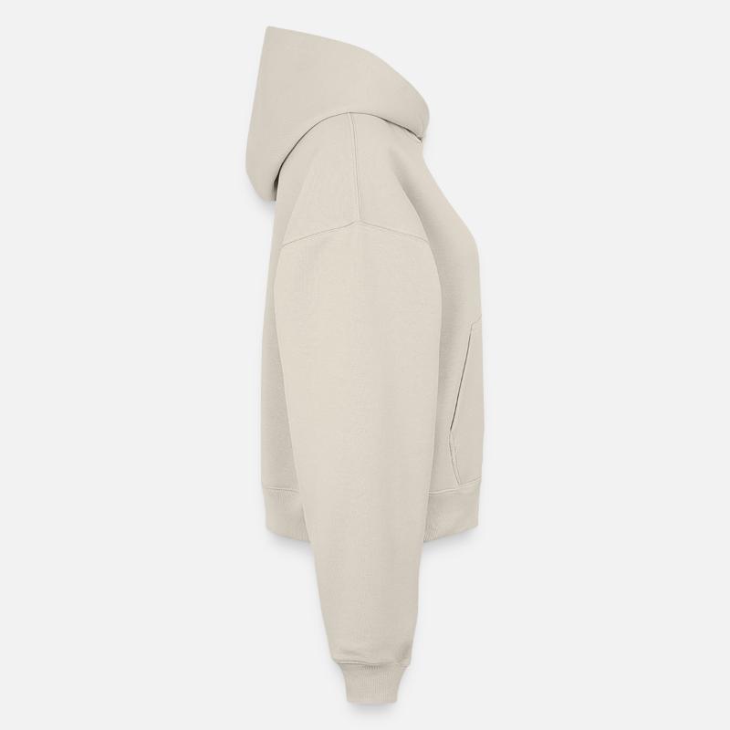Cropped Oversized Heavyweight Women's Hoodie