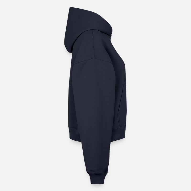 Cropped Oversized Heavyweight Women's Hoodie
