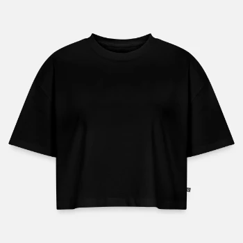 Frauen Premium Oversized Bio Cropped T-Shirt