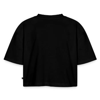 Premium økologisk oversized Crop Top for kvinner