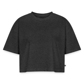 Women’s Premium Oversized Organic Cropped T-Shirt