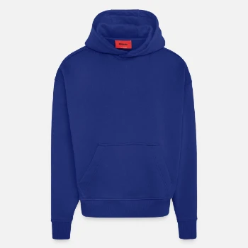 Heavyweight oversized organic hoodie made in EU