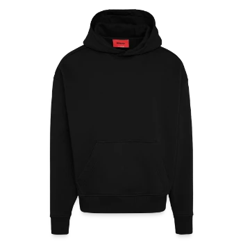 Hoodie- made by SPREAD  - SOLID BLACK
