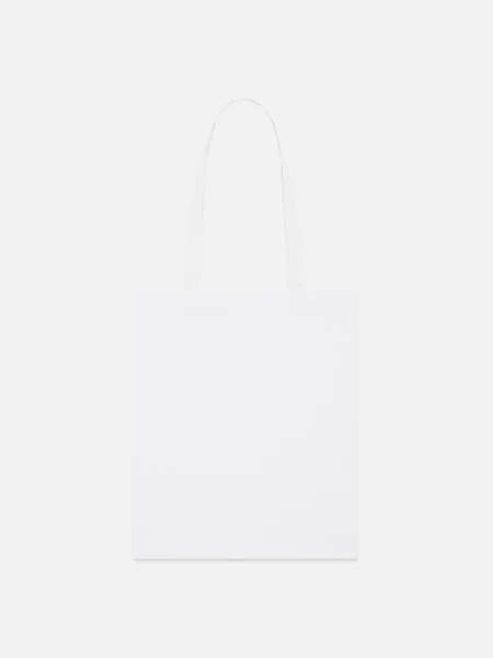 Tote bag bio Stanley/Stella - blanc - Devant