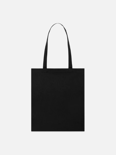 Tote bag bio Stanley/Stella - noir - Devant