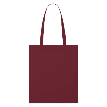 Stanley/Stella Organic Tote Bag - burgundy - Front
