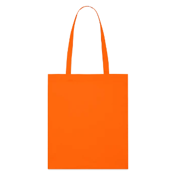 Tote bag bio Stanley/Stella - orange profond - Devant