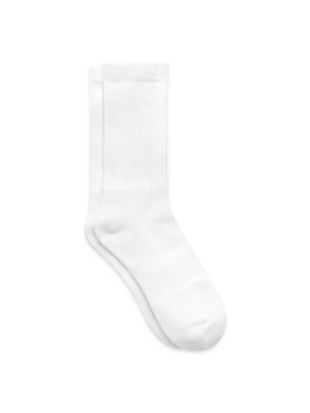 Chaussettes de tennis - blanc - Droite